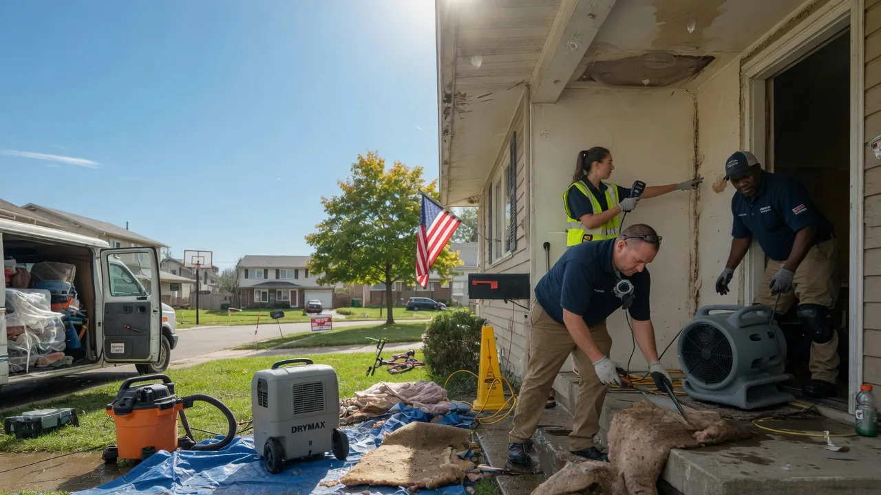 Water Damage Restoration in Given, WV near me